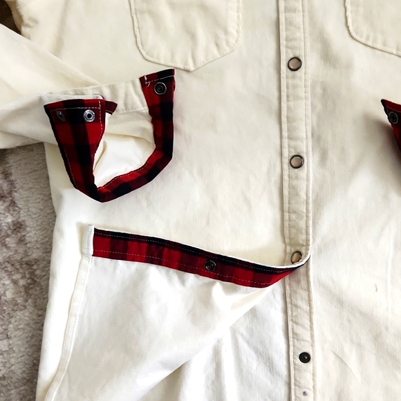 RARE! Woolrich Pendulum Corduroy Shirt with Bass Pro Shop logo - Picture 11 of 13